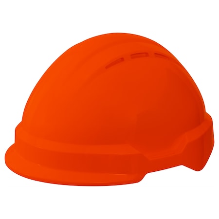 Deltaplus Hard Hat, HDPE, Hi-Viz Orange WEL21205HO